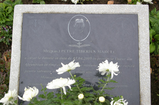 Comemorarea eroului maior p.m. Tiberius-Marcel Petre foto 2