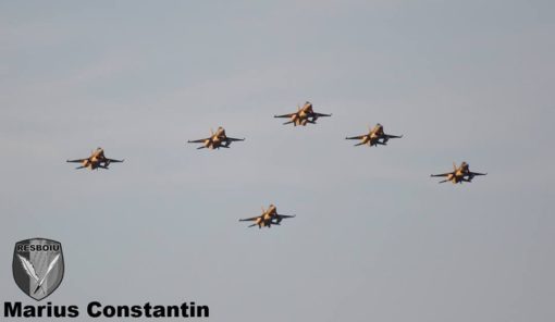 F-16 RoAF sosesc la Baza Aeriana 86