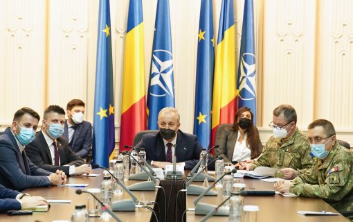 Vizită de lucru a comisiilor reunite de apărare ale Parlamentului la MApN - foto Laurențiu Turoi