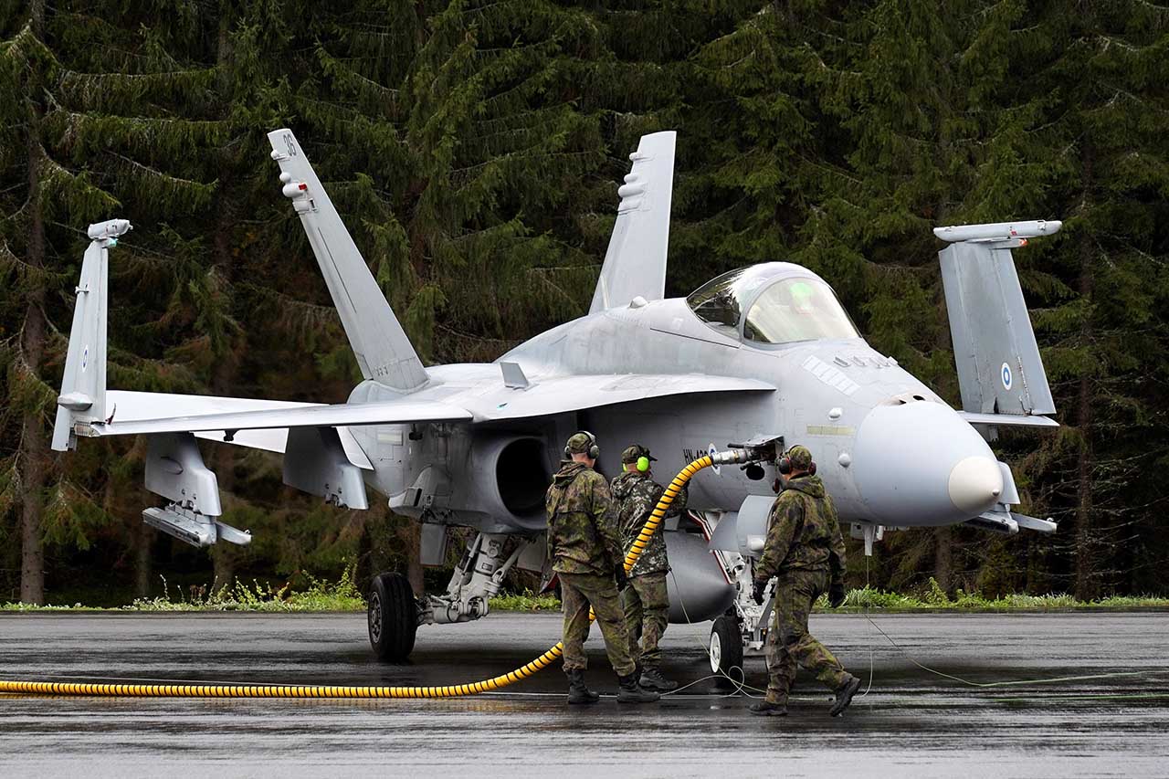 F/A-18 Hornet finlandez