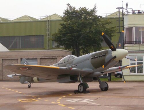 Spitfire FR Mk.XVIIIe prăbușit în Germania